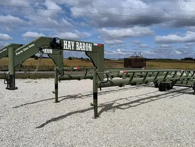 New Synergy Ag Hay Baron 42' Gooseneck Inline Bale Trailer, photo 1 of 6