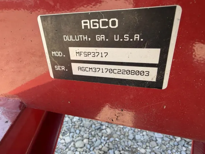 Used 2013 Massey Ferguson SP3717, photo 3 of 6