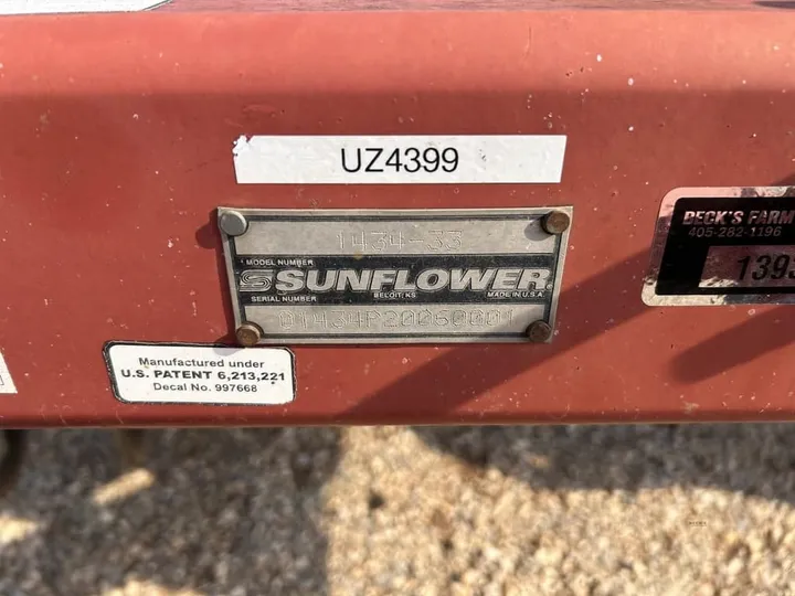 Used 2006 Sunflower 1434-33, photo 3 of 5