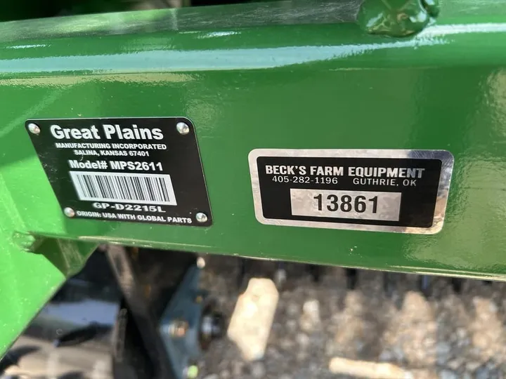 2026 Great Plains MPS2611 – nieuw, foto 3 van 3