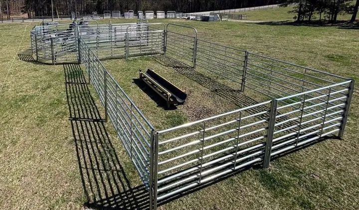 Anlage Alsobrook: Wartebucht mit Futtertrog