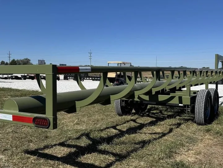 New Synergy Ag Hay Baron 36' Gooseneck Inline Bale Trailer, photo 6 of 6